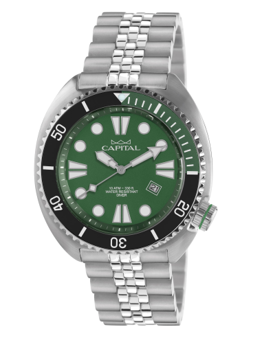 Capital Orologi Collezione Time For Men Uomo AX449-02 Verde