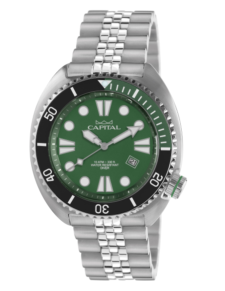 Capital Orologi Collezione Time For Men Uomo AX449-02 Verde