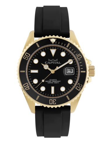 Capital Orologi Collezione Time For Men Uomo AX760-01 Ghiera Nera