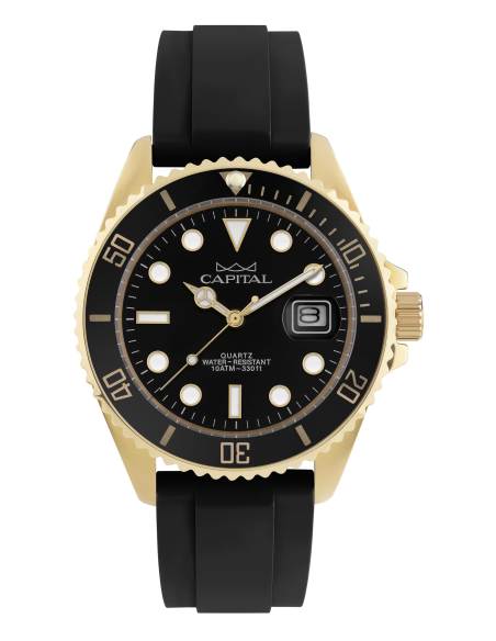 Capital Orologi Collezione Time For Men Uomo AX760-01 Ghiera Nera