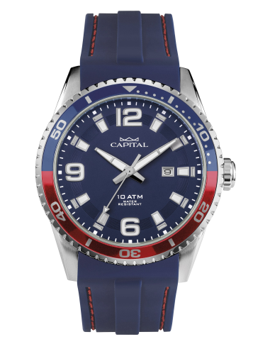 Capital Orologi Collezione Time For Men Uomo AX471-03 Ghiera Nera