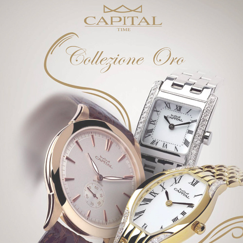 collezione oro capital time orologi